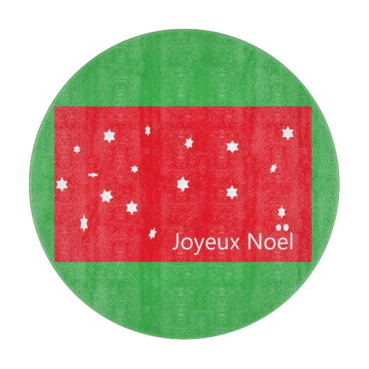 Joyeux Noel Snijplank (Voorkant)
