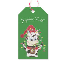 Joyeux Noël Snowbell cadeau label
