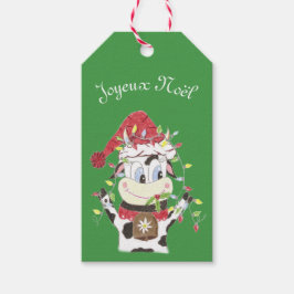 Joyeux Noël Snowbell cadeau label Cadeaulabel