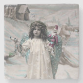 Joyeux Noel Stenen Onderzetter (Voorkant)