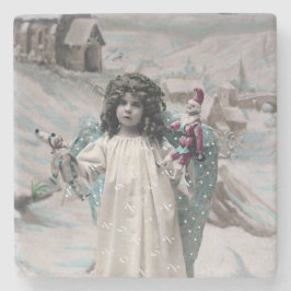 Joyeux Noel Stenen Onderzetter