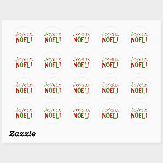 joyeux Noel Sticker (Vel)