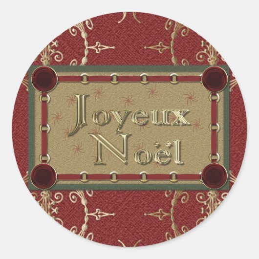 Joyeux Noel Stickers (Voorkant)