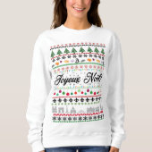 Joyeux Noël Sweater (Voorkant)