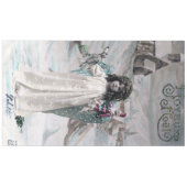 Joyeux Noel Tafelkleed (Voorkant (Horizontaal))