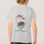 joyeux Noël Tri-Blend Shirt (Achterkant)