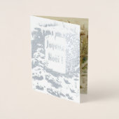 Joyeux Noel- tuin Folie Kaarten (Voorkant)