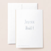 Joyeux Noel- tuin Folie Kaarten (Met envelop)