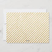 Joyeux Noël Typography Glitter Photo Collage Feestdagenkaart (Achterkant)