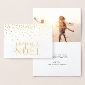 Joyeux Noel | Vrijdag Foto Gold Folie Kaarten (Display)