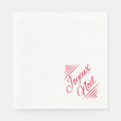 Joyeux Noel - wensen voor Franse feestdagen Servet (Voorkant)