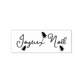 Joyeux Noël Xmas Boom Rubber Stamp Rubberstempel (Afrduk)