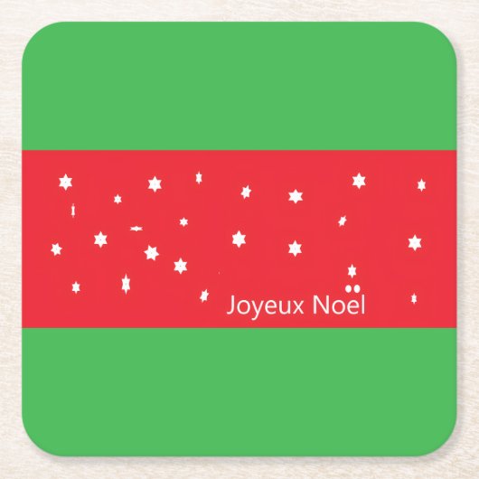 Joyeux Noes Onderzetters (Voorkant)