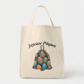 Joyeuze Pasen Tote Bag (Voorkant)
