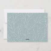 Joyful 2 Foto Modern minimalist Kerstfeestdag Feestdagenkaart (Achterkant)