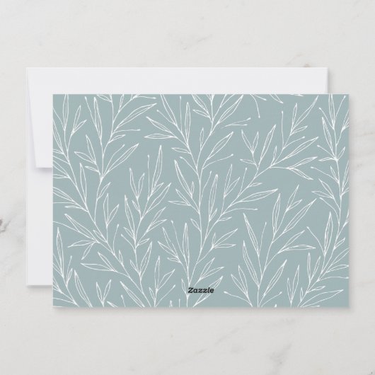 Joyful 2 Foto Modern minimalist Kerstfeestdag Feestdagenkaart (Achterkant)