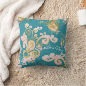 Joyful abstract flower - ontwerp kussen (Deken)