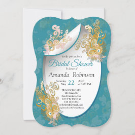 Joyful Abstract roze, Sky-blue - roze bloemen Kaart