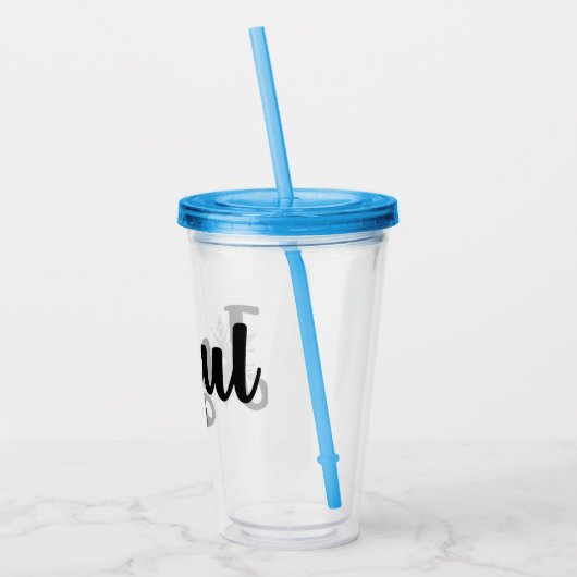 Joyful Acryl Drinkbeker (Links)