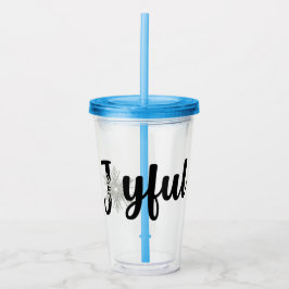 Joyful Acryl Drinkbeker