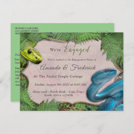 Joyful African Oerwoud Invitation Briefkaart
