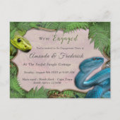 Joyful African Oerwoud Invitation Briefkaart (Voorkant)