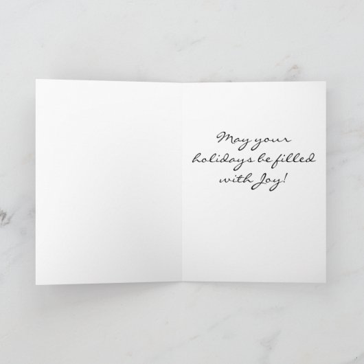 Joyful Angel Holiday Kaart (Binnen)