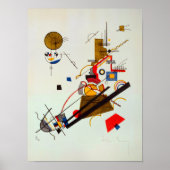 Joyful Ascension, 1923, van Wassily Kandinsky Poster (Voorkant)