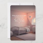 Joyful Baby Birthday Kaart - Instant Download (Achterkant)