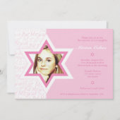 Joyful - Bat Mitzvah Uitnodiging (Voorkant)