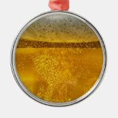 Joyful Beer Galaxy a Celestial Quenching Metalen Ornament (Voorkant)
