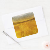 Joyful Beer Galaxy a Celestial Quenching Vierkante Sticker (Envelop)