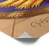 Joyful Blue Classic Bala Krishna Pot Art Design Poster (Hoek)