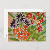 Joyful Bouquet Briefkaart (Voorkant / Achterkant)