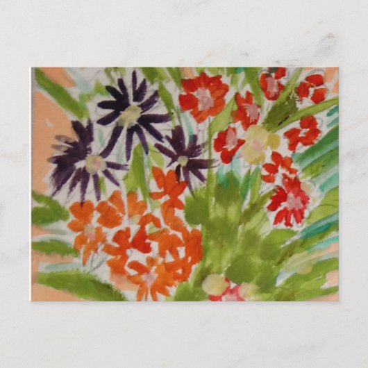 Joyful Bouquet Briefkaart (Voorkant)