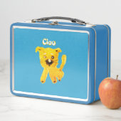 Joyful Cartoon Animals – Whimsical Kids Lunch Box (In situ)