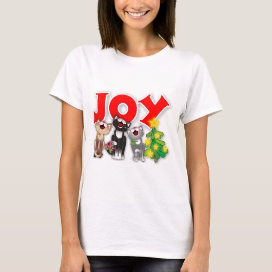 Joyful Cats T-shirt (Voorkant)