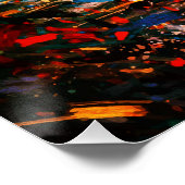 Joyful Child Playing with Birds Sunrise Water Perfect Poster (Hoek)