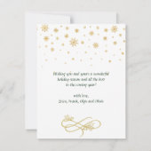 Joyful Christmas 3 FOTO Vakantie Groet Kaart (Achterkant)