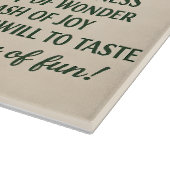 Joyful Christmas Bunny Cutting Board Snijplank (Hoek)