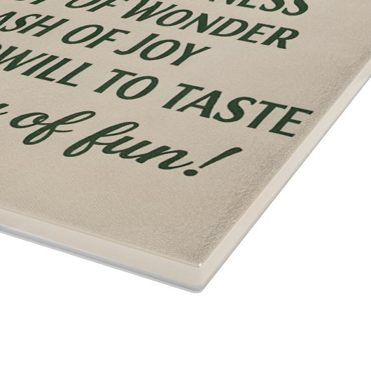 Joyful Christmas Bunny Cutting Board Snijplank (Hoek)