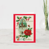  Joyful Christmas Holiday Kaart (Voorkant)