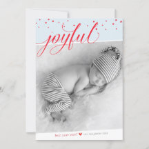 JOYFUL CHRISTMAS HOLIDAY stijlvolle kalligrafie ro