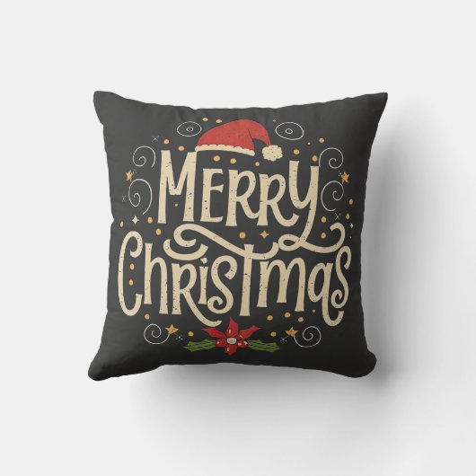 Joyful Christmas Kussen (Achterkant)