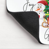 Joyful Christmas Mouse Pad | Holiday Desk Gift Muismat (Hoek)