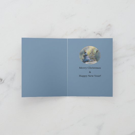 Joyful Christmas Small Bedankkaart (Binnen)