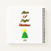 Joyful Christmas Spiral Notitieboek (Achterkant)