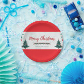 joyful Christmas spirit! Papieren Bordje (Feest)