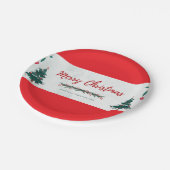 joyful Christmas spirit! Papieren Bordje (Gekanteld)