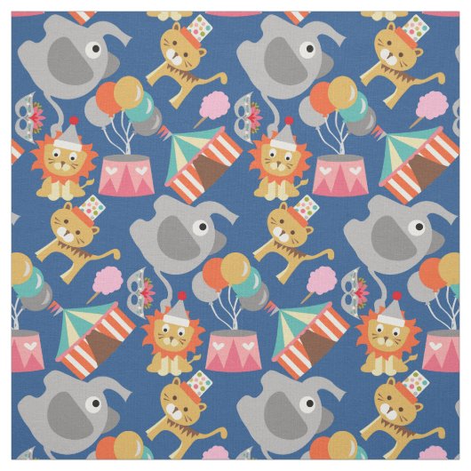 Joyful Circus Fabric Stof (Swatch)